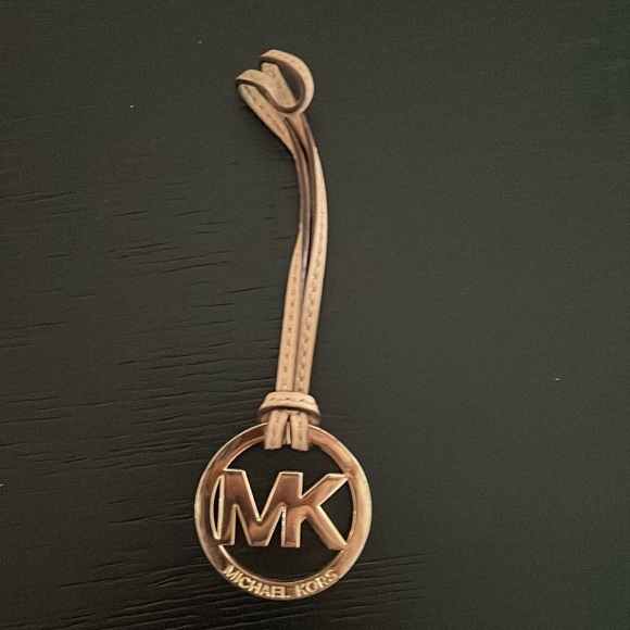 Michael Kors Bags Mk Michael Kors Logo Bag Charm Keyring Poshmark